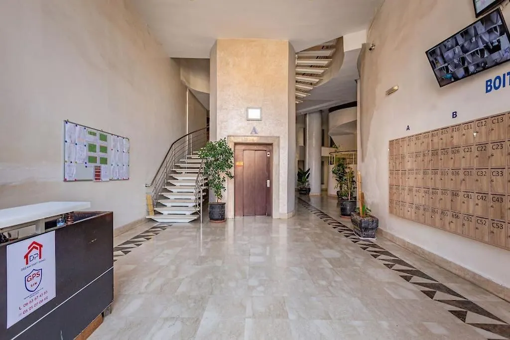 公寓 New, Appartement Miramas A Gueliz,En Plein Centre Ville 马拉喀什